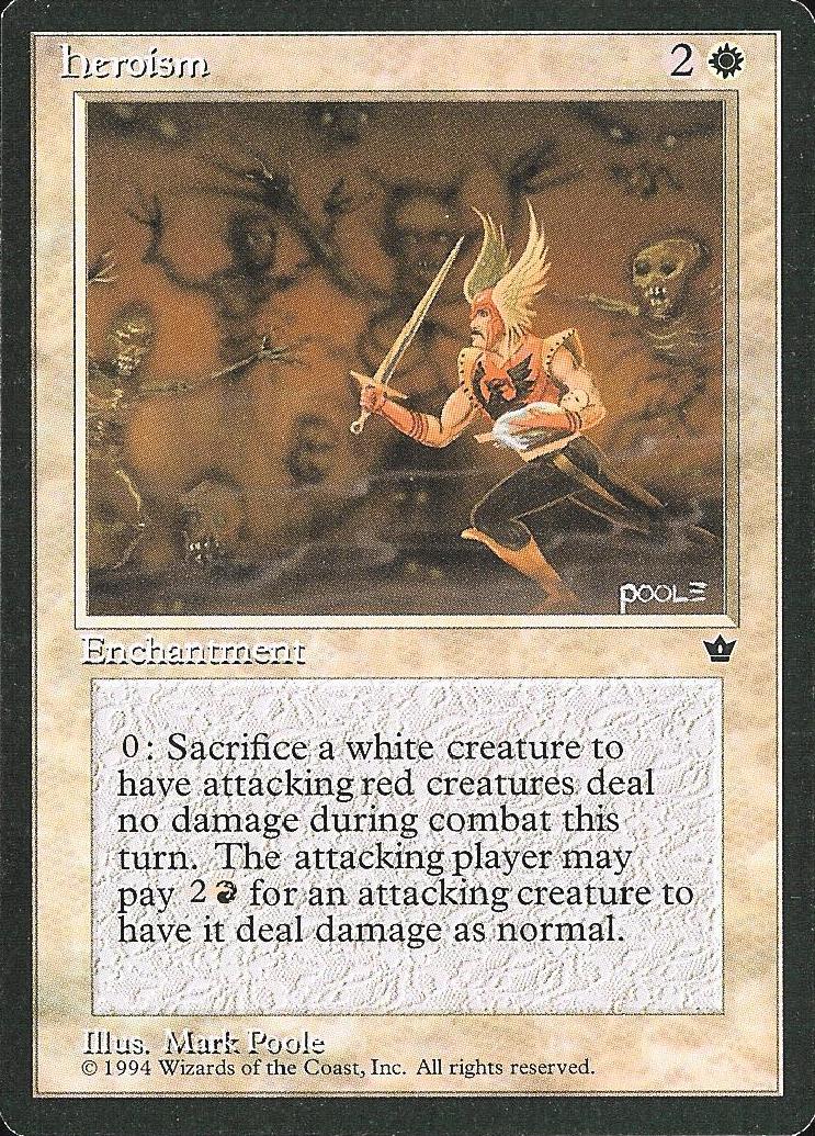 Heroism (Fallen Empires) Near Mint