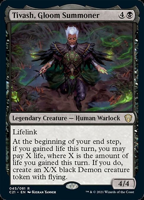 Tivash, Gloom Summoner (Commander 2021 Strixhaven) Near Mint