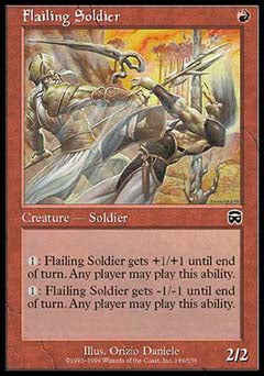 Flailing Soldier (Mercadian Masques) Good