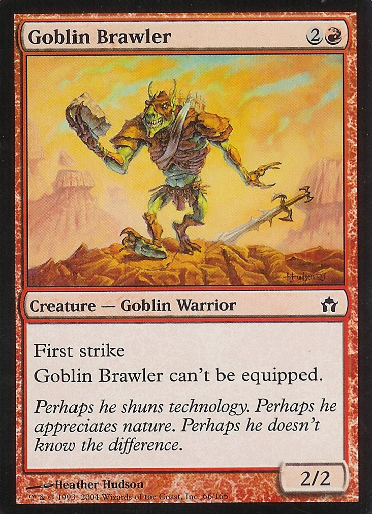 Goblin Brawler (Fifth Dawn) Near Mint Japanese