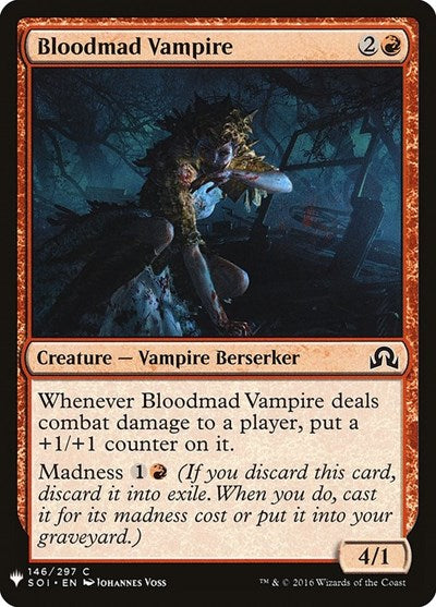 Bloodmad Vampire (Mystery Booster) Near Mint