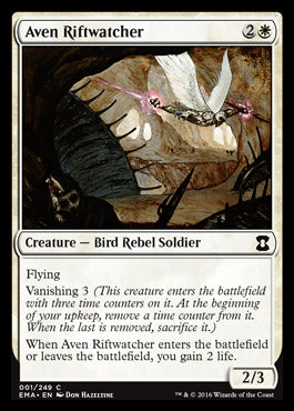 Aven Riftwatcher (Eternal Masters) Near Mint Foil