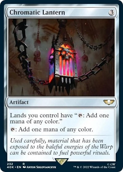 Chromatic Lantern (Universes Beyond: Warhammer 40K) Near Mint