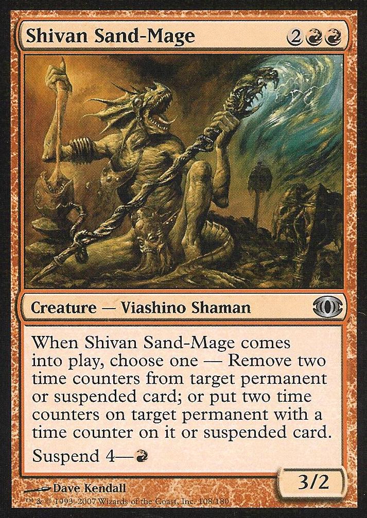 Shivan Sand-Mage (Futuresight) Near Mint Foil