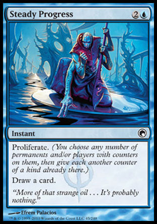 Steady Progress (Scars of Mirrodin) Near Mint