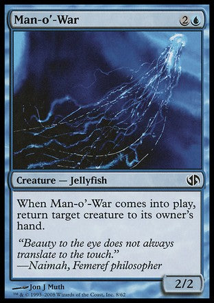 Man-o'-War (Duel Decks: Jace vs Chandra) Near Mint