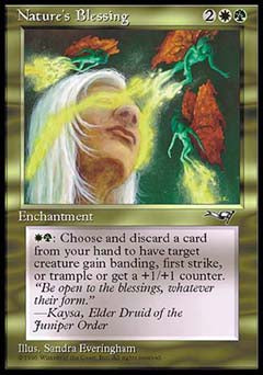 Nature's Blessing (Alliances) Near Mint
