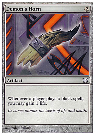 Demon's Horn (9th Edition) Light Play