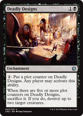 Deadly Designs (Conspiracy: Take the Crown) Near Mint