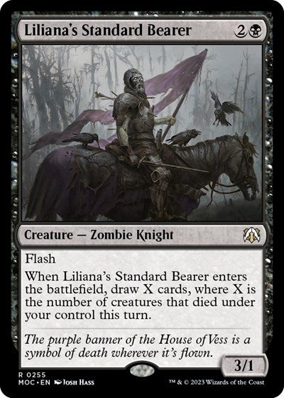 Liliana's Standard Bearer (Commander: March of the Machine) Near Mint