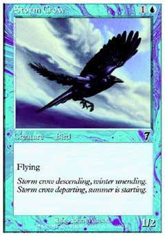 Storm Crow (7th Edition) Near Mint Foil
