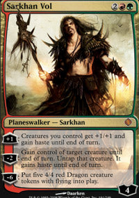 Sarkhan Vol (Shards of Alara) Light Play