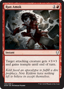Run Amok (Dominaria) Near Mint