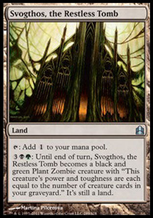 Svogthos, the Restless Tomb (Commander) Near Mint