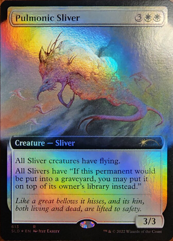 Pulmonic Sliver (Extended Art) (Secret Lair) Near Mint