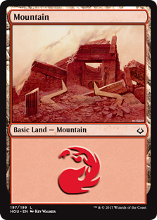 Mountain (197) (Hour of Devastation) Near Mint