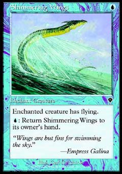 Shimmering Wings (Invasion) Near Mint