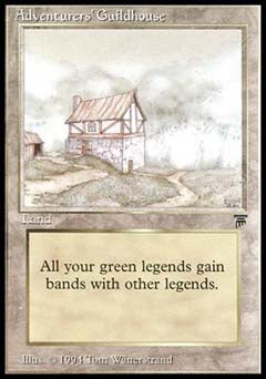 Adventurers' Guildhouse (Legends) Near Mint Italian