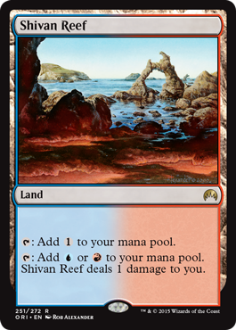 Shivan Reef (Magic Origins) Near Mint