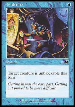 Infiltrate (Nemesis) Near Mint Foil