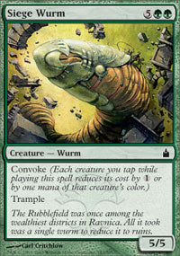 Siege Wurm (Ravnica) Near Mint Foil