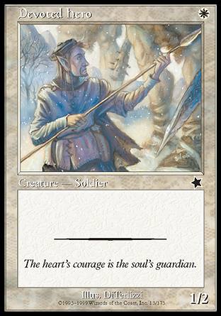 Devoted Hero (Starter 1999) Light Play