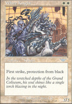 White Knight (Legions) Near Mint Foil