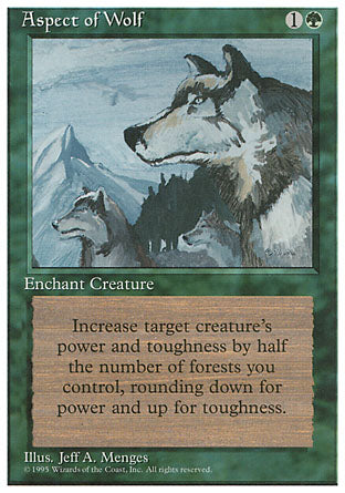 Aspect of Wolf (4th Edition) Near Mint