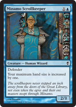 Minamo Scrollkeeper (Conspiracy) Near Mint