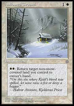 Hallowed Ground (Ice Age) Light Play