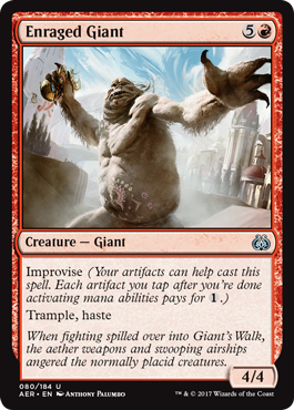 Enraged Giant (Aether Revolt) Near Mint