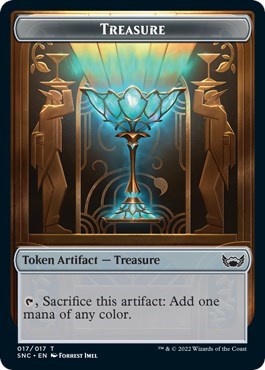 Treasure Token (017) (Streets of New Capenna) Near Mint