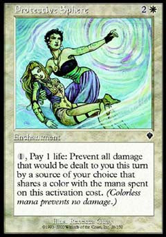 Protective Sphere (Invasion) Near Mint Foil