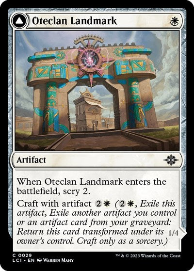 Oteclan Landmark (The Lost Caverns of Ixalan) Near Mint
