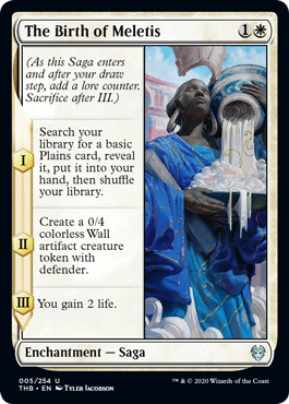 The Birth of Meletis (Theros Beyond Death) Near Mint