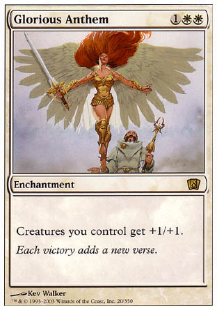 Glorious Anthem (8th Edition) Light Play