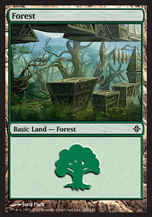 Forest (245) (Rise of the Eldrazi) Near Mint