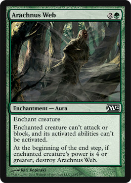 Arachnus Web (Magic 2012 Core Set) Near Mint Foil