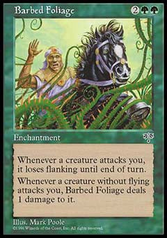 Barbed Foliage (Mirage) Near Mint