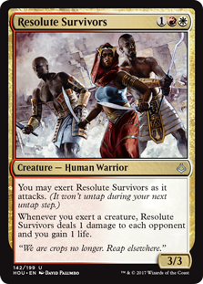 Resolute Survivors (Hour of Devastation) Near Mint