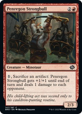 Penregon Strongbull (The Brothers' War) Near Mint