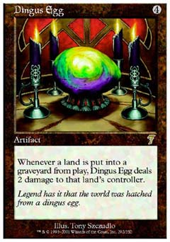 Dingus Egg (7th Edition) Light Play