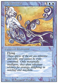 Air Elemental (Revised) Light Play