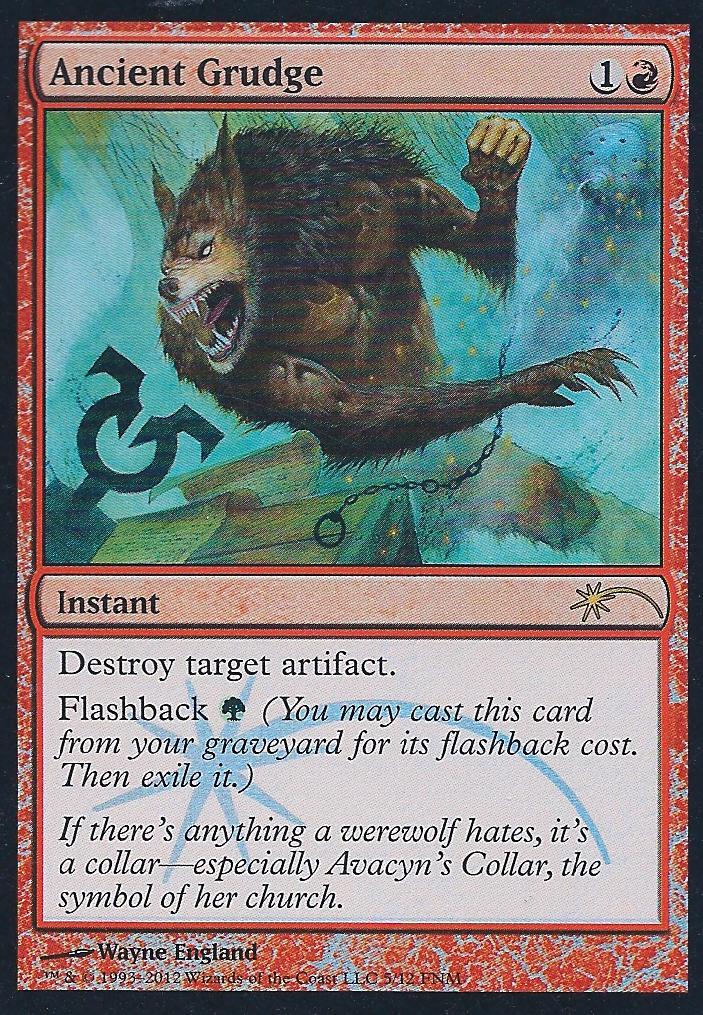 Ancient Grudge (Promotional Cards) Near Mint Foil