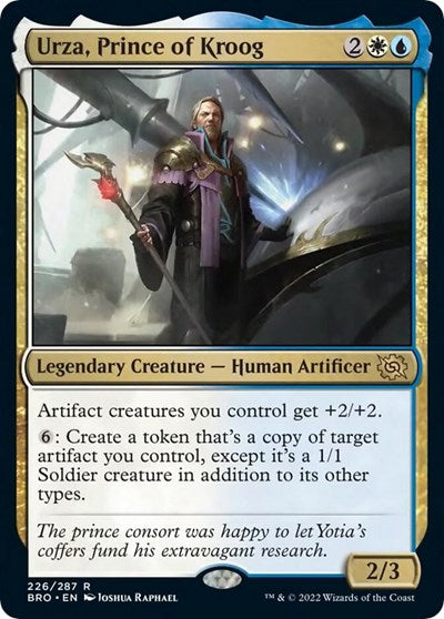 Urza, Prince of Kroog (The Brothers' War) Near Mint