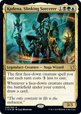 Kadena, Slinking Sorcerer (Commander 2019) Near Mint