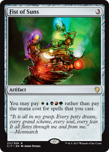 Fist of Suns (Commander 2017) Near Mint