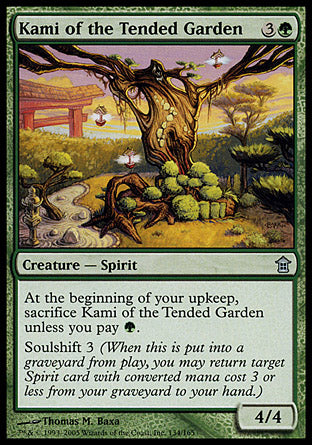 Kami of the Tended Garden (Saviors of Kamigawa) Near Mint Foil