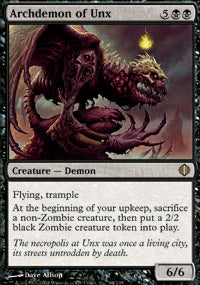 Archdemon of Unx (Shards of Alara) Near Mint Foil