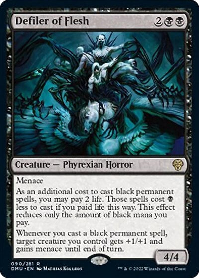 Defiler of Flesh (Dominaria United) Near Mint Foil